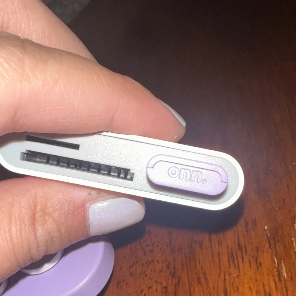 Purple Wireless Keyboard with Round Keys
